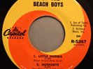 HEAR IT 60's 45 rpm EP record 4-by The Beach Boys from 1966 (NO COVER)