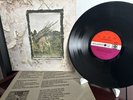 LED ZEPPELIN UNTITLED IV ver 6 1971 UK PLUM/RED VINY LP /ORIGINAL inner, A3/B3
