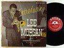 Lee Morgan w/ Hank Mobley - Introducing Lee Morgan LP - Savoy Mono DG RVG