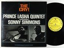 Prince Lasha Quintet ft. Sonny Simmons - The Cry  LP - Contemporary Mono DG VG+