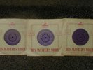 THREE Elvis Presley H.M.V. 45s 1956-57, POP 272, 330, 359, Too Much All Shook Up