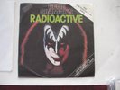 Kiss - Gene Simmons RADIOACTIVE & MASK - red color vinyl single 45 - 1978 UK