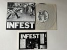 Infest - Rare first 7 inch with original insert. Punk / Hardcore.