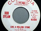 HEAR IT 60's Promo 45 rpm record Bob Dylan 