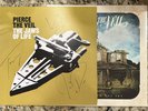 Collide With The Sky Exclusive LP (Navy Blue) - Jaw Of Life Autographed Print