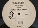 Elvis Presley- Girls  Girls  Girls  radio spot Vinyl Record