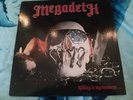 Megadeth Killing Is My Business Vinyl First Press With Insert. Read  Description