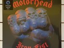 LP MOTORHEAD Iron fist (Bmg 1982/RE 2022) ltd 40th black blue swirl metal SEALED