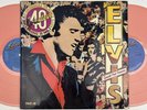 Elvis Presley Elvis's 40 Greatest Double LP Vinyl Pink Record 1978 RE Album
