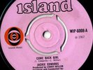 Jackie Edwards - Come Back Girl, 7