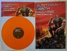 Austrian Death Machine RARE Triple Brutal vinyl w/ signed poster