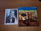 2 SIGNATURES AUTHENTICATED 1960S VG+ Best Of Hank Williams JR. SIGNED PHOTO LP33