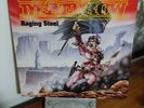 DEATHROW RAGING STEEL 1987 NOISE 1st N0081 VINYL LP METAL THRASH SPEED