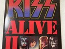 Kiss Alive II 2 LP OG Vinyl 1977 Casablanca NBLP 7076 Tattoos Book Merch Form