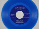 LIGHTNIN HOPKINS Mojo Hand RARE blue vinyl 45 r&b blues Down Home Glory Be HEAR