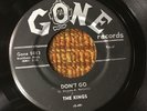 45 RPM Kings GONE 5013 Don't Go / Love is Something VG++