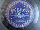 KING OLIVER & CREOLE JAZZ BAND 78 RPM: KROOKED BLUES/ALLIGATOR HOP-GENNETT 5274