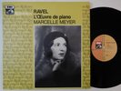 MARCELLE MEYER Ravel L'Oeuvre De Piano EMI 2 LP NM classical vinyl record