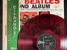 THE BEATLES SECOND ALBUM JAPAN ODEON RED VINYL OBI OR 7058