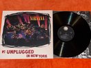 NIRVANA Unplugged In New York RARE 1994 EUROPEAN ORIGINAL 1st PRESS LP Nevermind