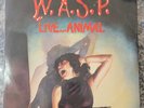 Wasp Live ... Animal 1987 Vinyl Record Album 72235-0 W.A.S.P