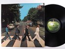 BEATLES Abbey Road APPLE LP VG+ uk misaligned logo p