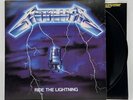 Metallica - Ride The Lightning - 1984 US Press Album (EX) Ultrasonic Clean