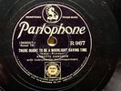 ANNETTE HANSHAW - ‘HO HUM/ MOONLIGHT SAVING TIME’ PARLOPHONE 78, EDDIE LANG