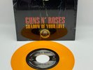 GUNS N' ROSES Shadow Of Your Love / Move To The City YELLOW VINYL 7