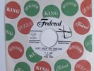 R&B Soul Doo Wop 45 T.C. LEE & KING PINS Just Keep On.. FEDERAL VG+ promo HEAR b