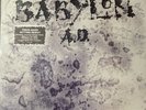 BABYLON A.D. SELF TITLED LP GOLD PROMO (1989) ORIG W/ HYPE STICKER EX/VG+