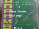 NIXA PLP 593 Brahms: Sonatas for Cello & Piano STARKER ED1