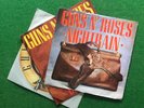 GUNS 'N' ROSES PARADISE CITY SWEET CHILD NIGHT TRAIN ROCK 3 VINYL RECORDS 45 RPM