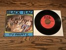 Black Flag TV Party 7” Vinyl Record Hardcore Punk Germs Circle Jerks SST