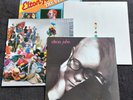 ELTON JOHN – 4Lp's – SLEEPING WITH THE PAST, REG STRIKES BACK, TOO LOW FOR ZERO