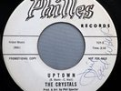 HEAR IT 60's Promo 45 rpm record The Crystals 