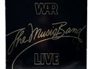 WAR The Music Band Live MCA LP VG+ embossed cover o