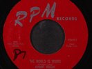 JOHNNY WRIGHT: the world is yours / suffocate RPM 7