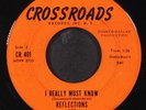REFLECTIONS: i really must know / maybe tomorrow CROSSROADS 7