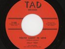 KELLY TROY - You're Lucky In Love / Rockaway Playland - Tad - Rare Doo Wop 45