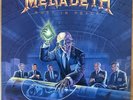 Megadeth ‎– Rust In Peace, Vinyl, 1. PRESS 1990, OIS, Unterschrift D. Ellefson