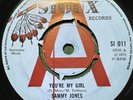 HONEY BOY MARTIN SAMMY JONES Unchained Melody You’re My Girl SIOUX SI011 1972 EX
