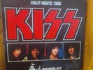 Kiss - Crazy Nights 1988 Box Set, Wembley 4LP Coloured Red Vinyl New w/ Poster