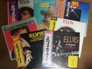 Elvis Presley Japan 7 LP set Flaming Star / Aloha / In Person / Moody Blue + 3