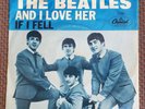 The BEATLES 45 rpm Capitol 5235 AND I LOVE HER / IF I FELL + Pic Sleeve -   EX