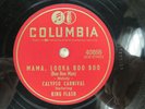 Calypso Carnival - King Flash - COLUMBIA 40866 - Zombie Jamboree & Mama, Looka