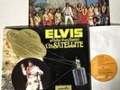 QUAD-Elvis Presley-Aloha From Hawaii-RARE 1973 US Double PROMO LP w/2 Stickers