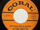 Johnny Burnette Trio Honey Hush/Train Kept-A-Rollin' Coral 1956 Rockabilly VG+