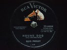 Rock & Roll 78 ELVIS PRESLEY Hound Dog RCA VICTOR 20-6604 HEAR