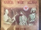Jerry Garcia, Bob Weir, Duane Allman - Live 1970 Boston WBCN Studio LP RED VINYL